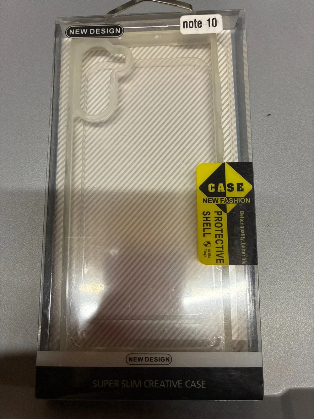 Clear Transparent Phone Case for Note 10